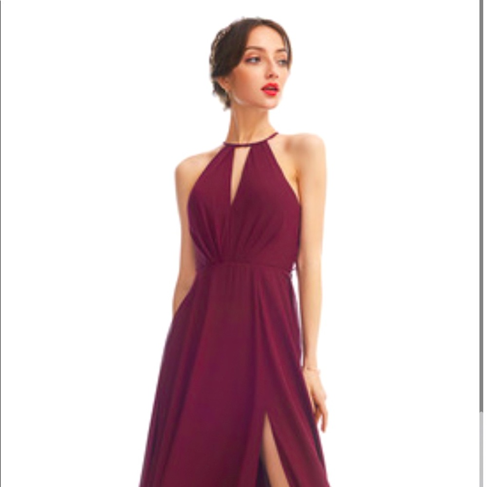 Bridesmaid dress 10 Vermillion